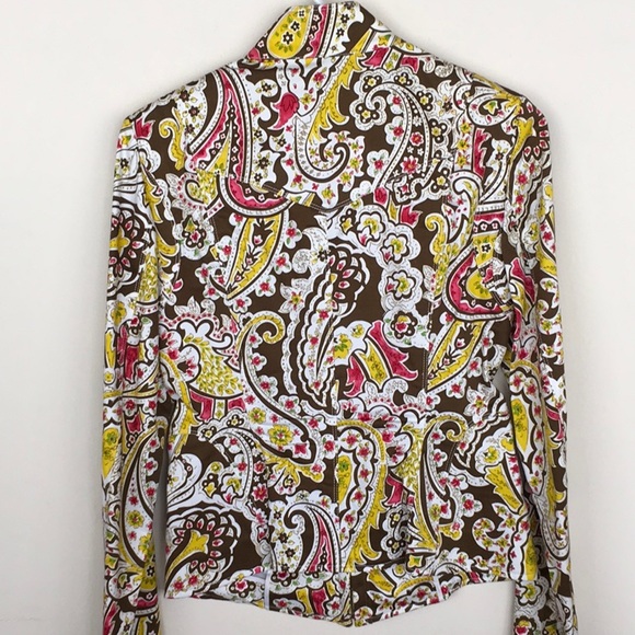 Etcetera Colorful Paisley Jacket - Picture 2 of 3